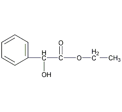 L-(+)-扁桃酸乙酯结构式