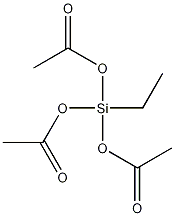 乙基三乙酰氧硅烷结构式