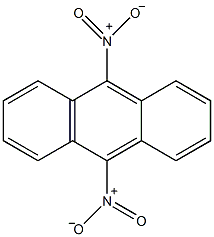 9,10-二硝基蒽(100μg/ml 甲苯溶液)结构式
