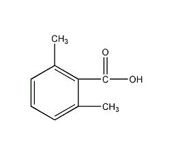 2,6-二甲基苯甲酸结构式