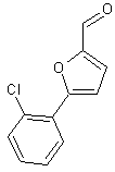 5-(2-氯苯基)糠醛结构式