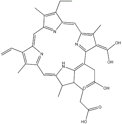 氯e6三钠盐结构式