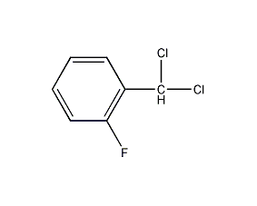 2-氟苯亚甲基氯结构式