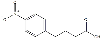 4-(4-硝基苯基)丁酸结构式