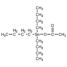 三正丁基乙酸锡结构式