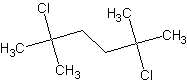 2,5-二氯-2,5-二甲基己烷结构式