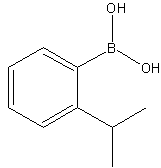 2-异丙基苯硼酸结构式