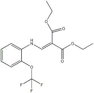 Diethyl 2-(Trifluoromethoxy)phenylamino-N-methylenemalonate