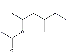 5-甲基-3-乙酸庚酯结构式