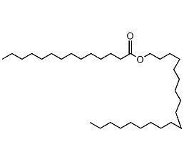 肉豆蔻酸十九烷酯结构式