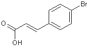 4-溴肉桂酸结构式