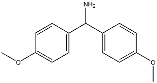 4,4'-二甲氧基二苯甲基胺结构式