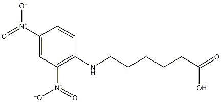 N-(2,4-二硝基苯)-6-氨基己酸结构式