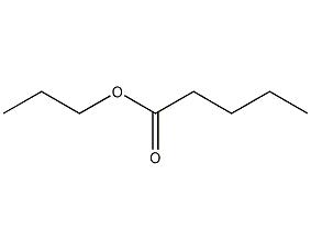 戊酸丙酯结构式