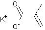 2-甲基-2-丙烯酸钾盐结构式