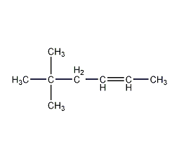 (Z)-5,5-二甲基-2-己烯结构式