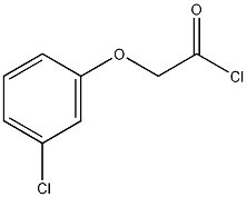 3-氯苯氧基乙酰氯结构式