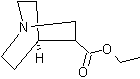 3-喹核碱羧酸乙酯结构式