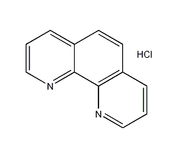 1,10-邻菲咯啉盐酸盐单水合物结构式