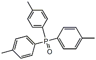 三(4-甲基苯基)氧化膦结构式