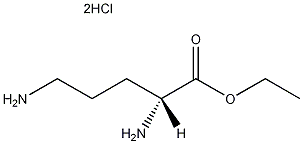 D-赖氨酸甲酯二盐酸盐结构式