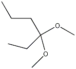 3,3-二甲氧基己烷结构式