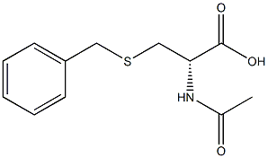 乙酰-苄基-L-半胱氨酸结构式