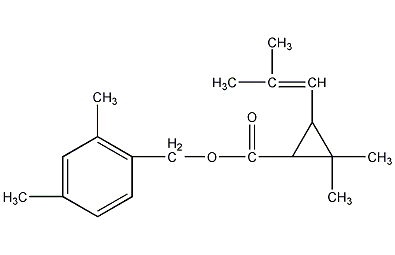 苄菊酯结构式