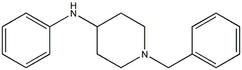 4-苯胺基-1-苄基哌啶结构式