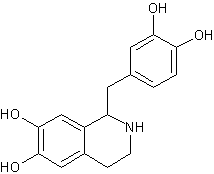 (+/-)-氢溴酸四氢罂粟林结构式
