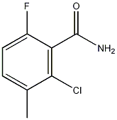 2-Chloro-6-fluoro-3-methylbenzamide