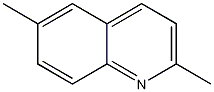 2,6-二甲基喹啉结构式