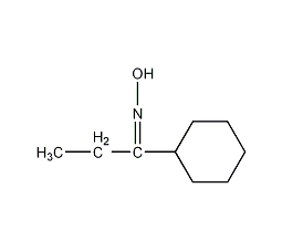 1-环己基-1-丙酮肟结构式