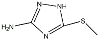 3-氨基-5-甲硫基-1H-1,2,4-噻二唑结构式