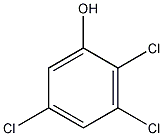2,3,5-三氯苯酚结构式