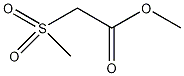 甲磺酰乙酸甲酯结构式