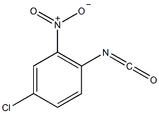 4-氯-2-硝基苯酯异氰酸结构式