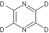 吡嗪-d4结构式