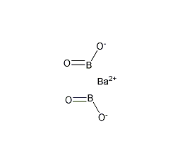 偏硼酸钡结构式