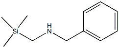 N-[(三甲基甲硅烷基)甲基]苯甲胺结构式