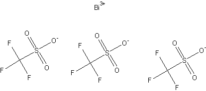 三氟甲烷磺酸铋结构式