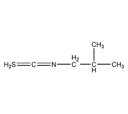异硫氰酸异丁酯结构式