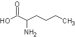 D-2-氨基己二酸结构式