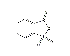 邻磺基苯甲酸酐结构式