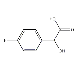 对氟代苯乙醇酸结构式