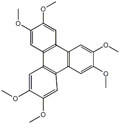 2,3,6,7,10,11-六甲氧基三亚苯结构式