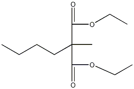 1-甲基丁基丙二酸二乙酯结构式