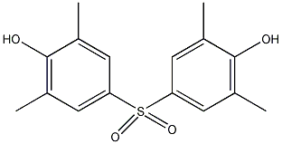双(3,5-二甲基-4-羟苯)砜结构式