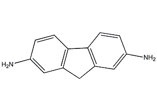 2,7-二氨基芴结构式
