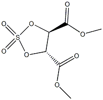 (−)-2,3-O-磺酰-L-酒石酸二甲酯结构式